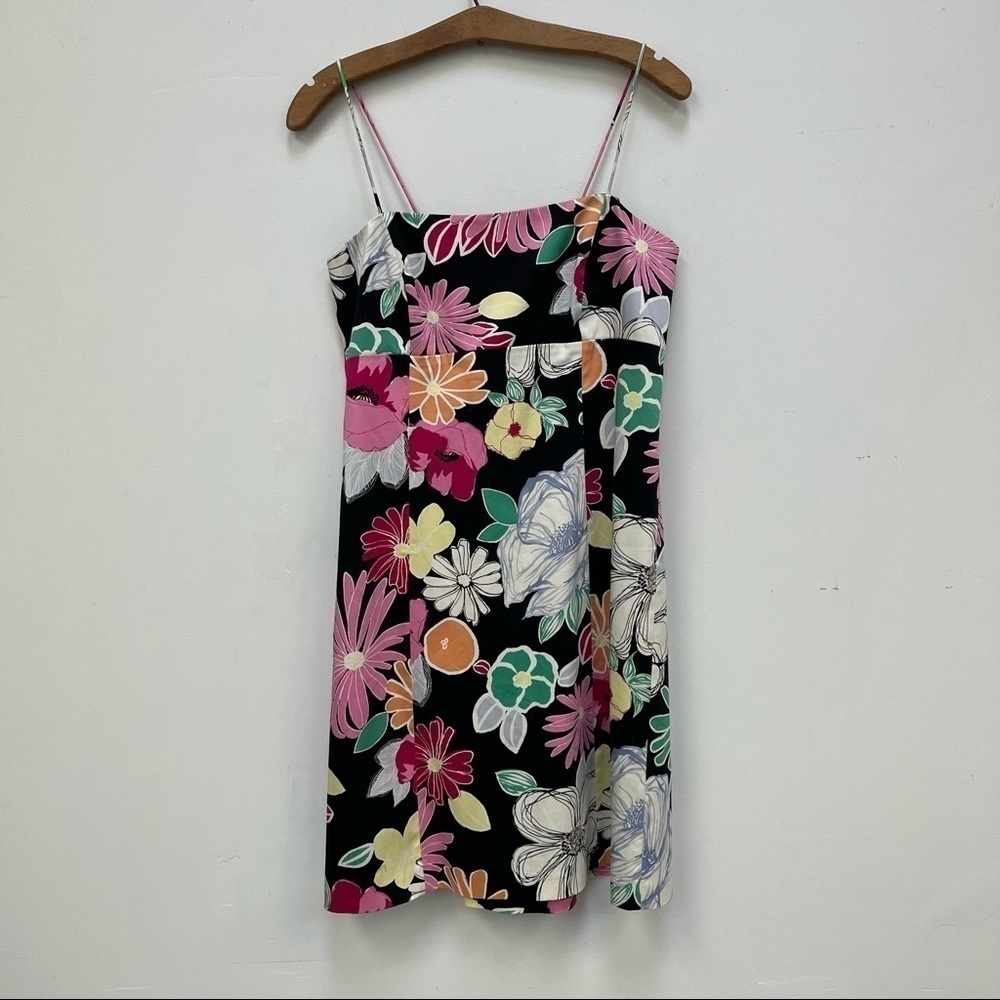 Vintage Nine West Floral Spaghetti Strap Dress